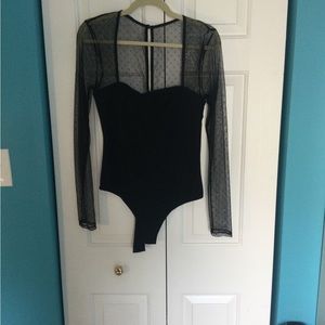 Black bodysuit